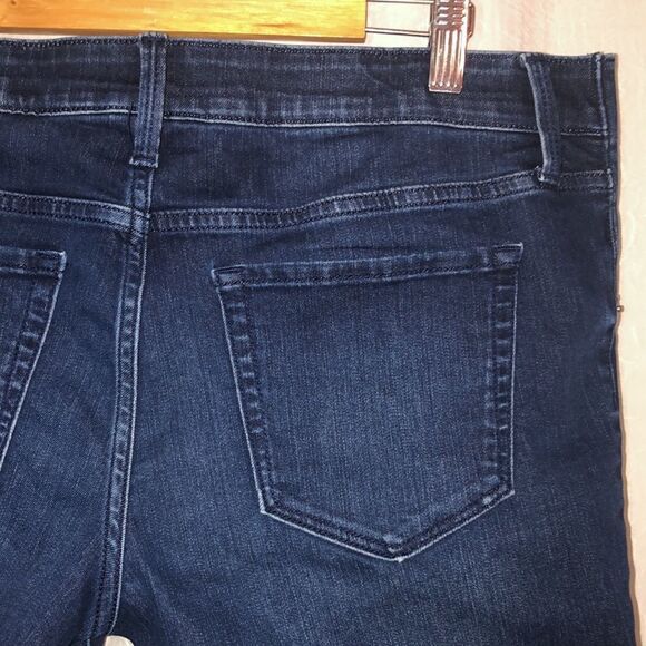 isabel 12 Dark Wash Blue Maternity Skinny Jeans - Picture 11 of 16